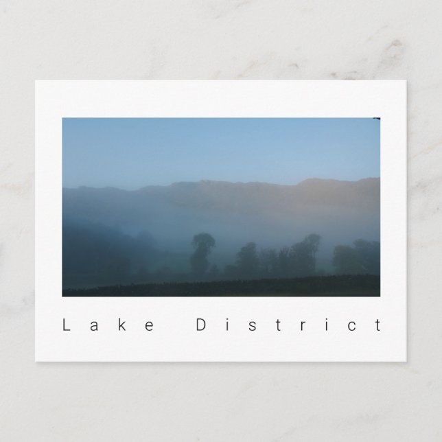 Carte postale du district de Lake (Devant)
