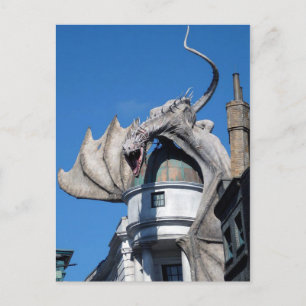 Carte postale du dragon fantastique