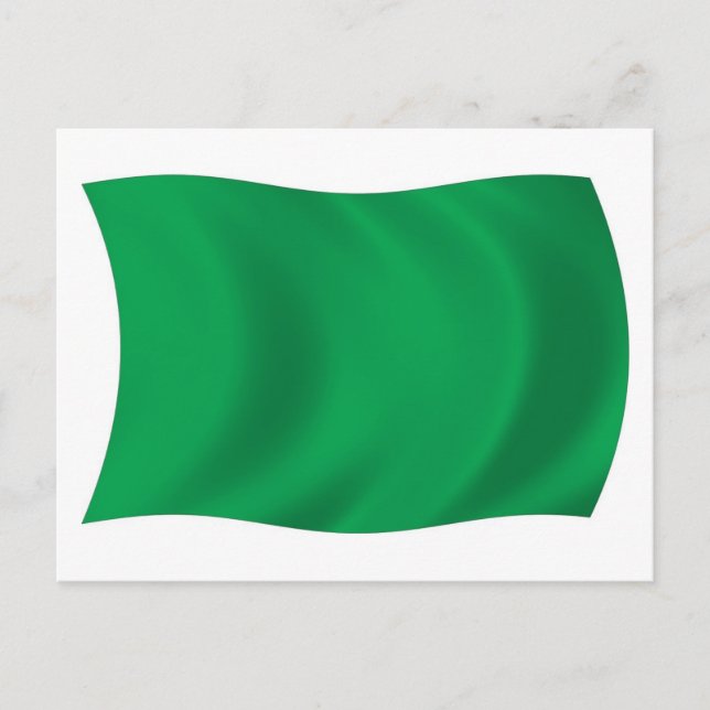 Carte postale du drapeau de la Libye (Devant)