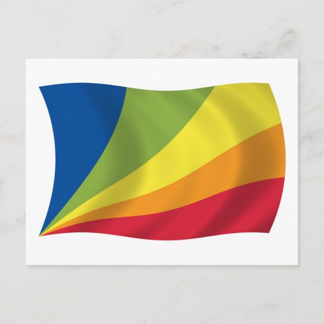 Carte postale du drapeau de Lingua Franca Nova (Devant)