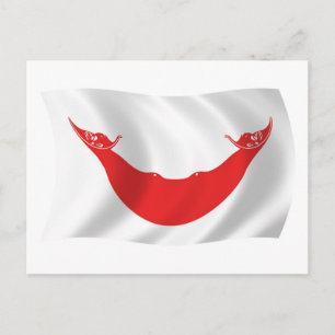Carte postale du drapeau de Rapa Nui