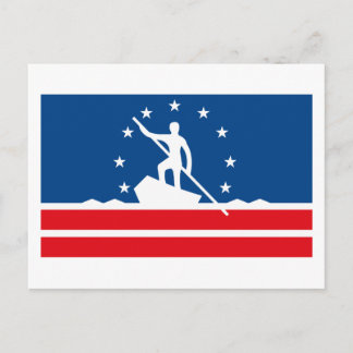 Carte postale du drapeau de Richmond