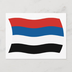 Carte postale du drapeau des peuples autochtones d
