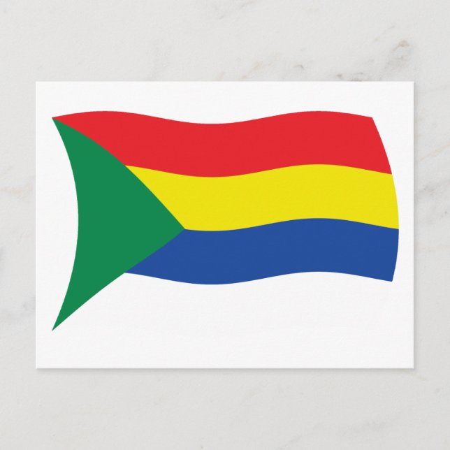 Carte postale du drapeau druze (Devant)