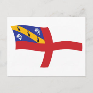 Carte postale du drapeau Herm