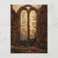 Carte postale du Dreamer (par Caspar David Friedri