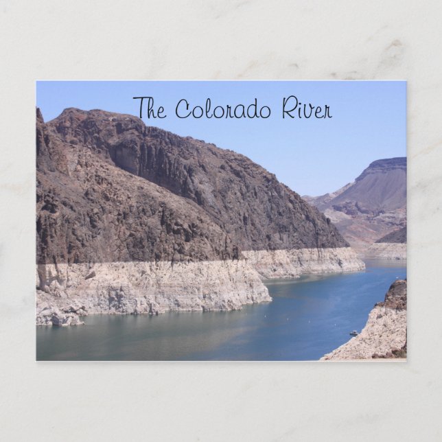 Carte postale du fleuve Colorado (Devant)