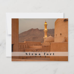 Carte postale du fort Nizwa