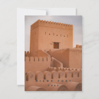 Carte postale du fort Nizwa