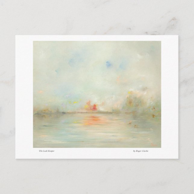 Carte postale du gardien de verrous (Devant)