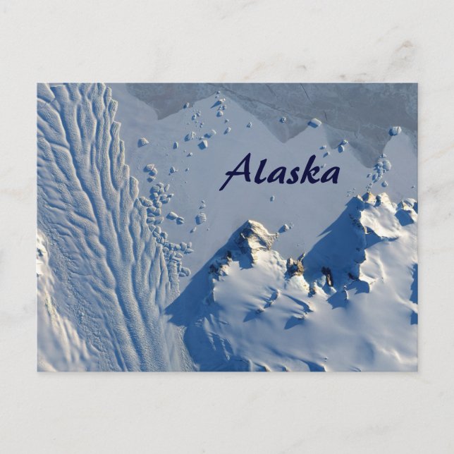 Carte postale du glacier Matusevich, Antarctique (Devant)