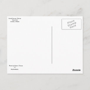 Carte postale du glacier Sawyer Sud