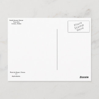 Carte postale du glacier Sawyer Sud