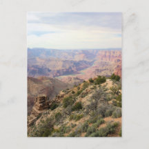 Carte postale du Grand Canyon - Bord sud