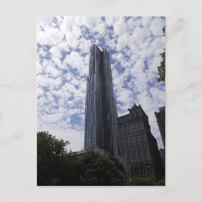 Carte postale du gratte-ciel du 8 Spruce Street à  (Devant)
