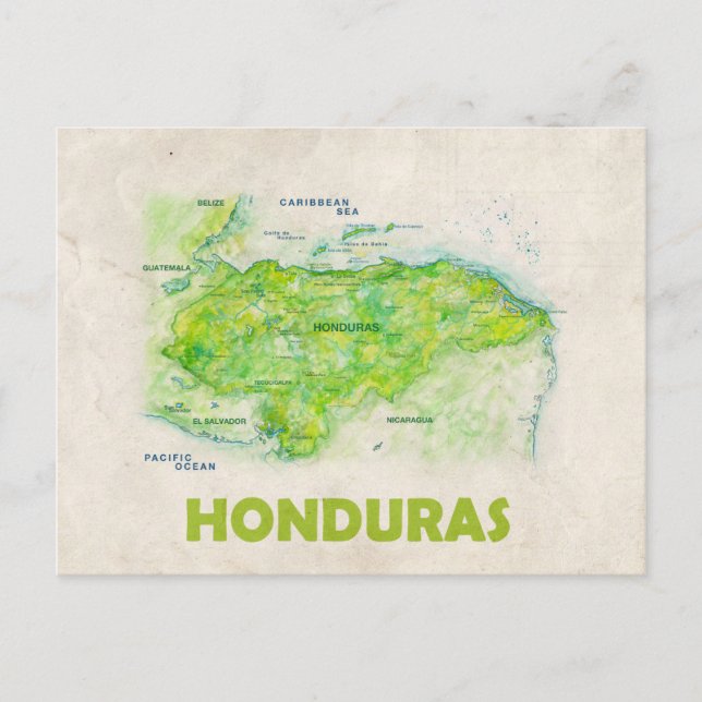 Carte postale du Honduras (Devant)