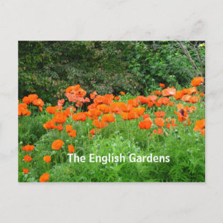Carte postale du jardin anglais