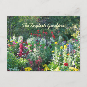 Carte postale du jardin anglais