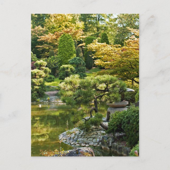 Carte postale du jardin japonais (Devant)