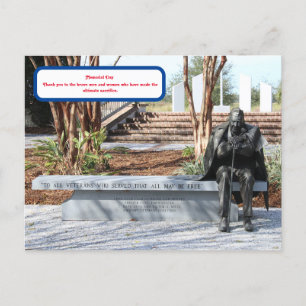 Carte postale du jour commémoratif