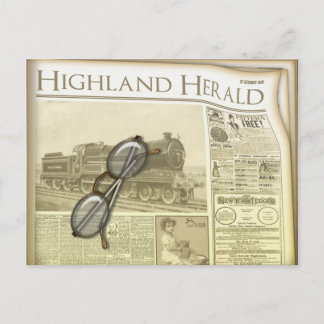 Carte postale du journal