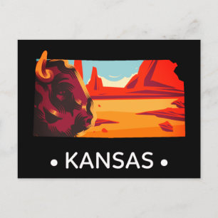 Carte postale du Kansas