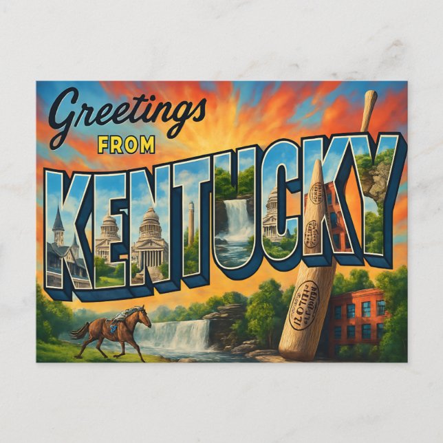 Carte postale du KENTUCKY (Devant)