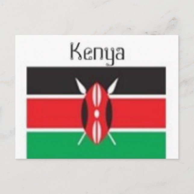 Carte postale du Kenya (Devant)