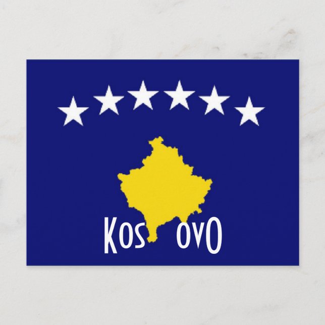 Carte postale du Kosovo (Devant)
