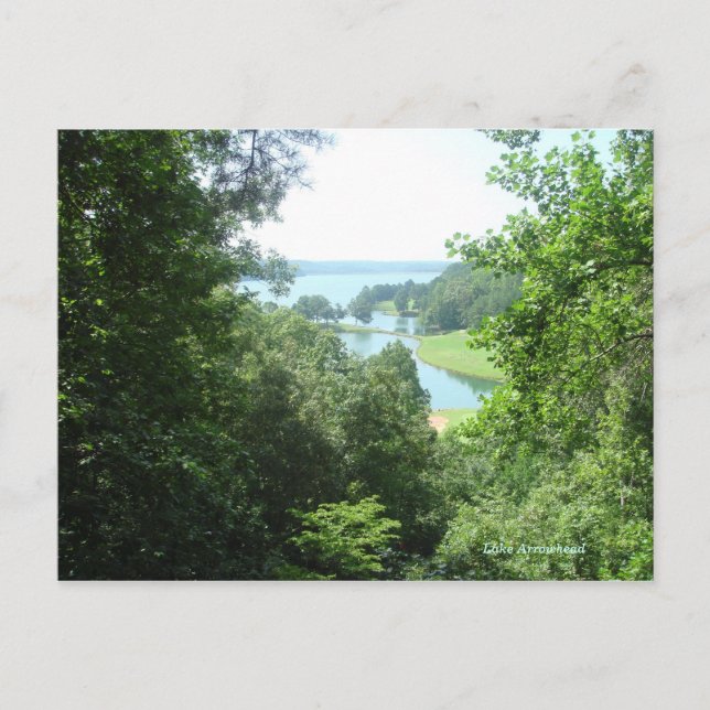 Carte postale du lac Arrowhead 3 (Devant)