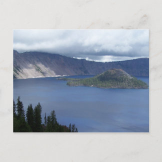 Carte postale du lac Crater