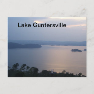 Carte postale du lac Guntersville