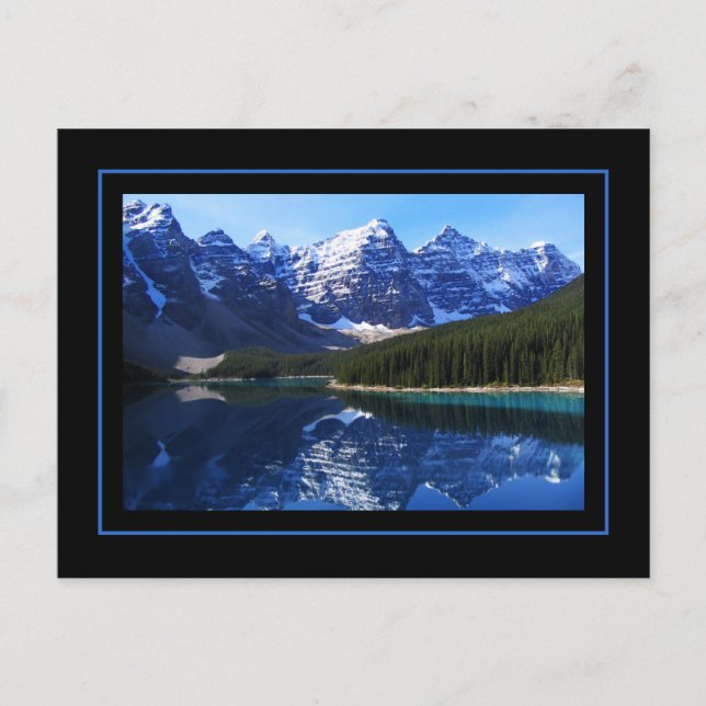 Carte postale du lac Moraine (Devant)