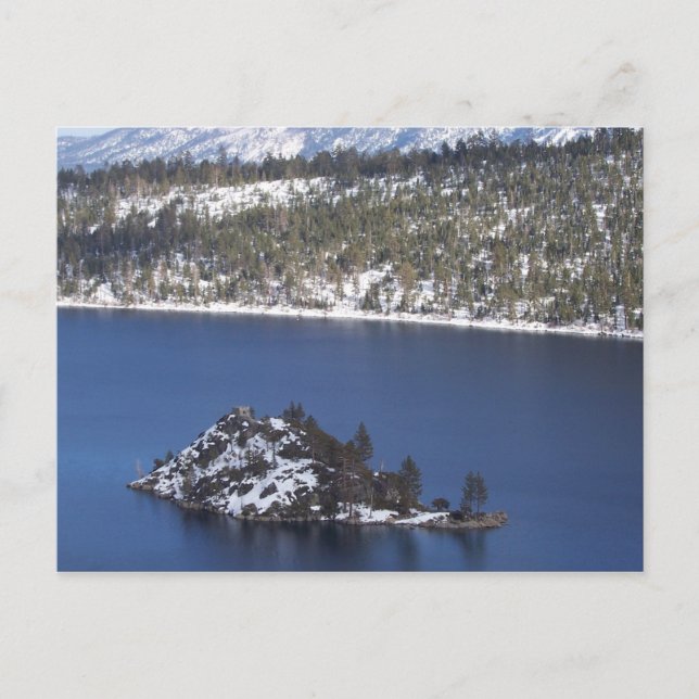 Carte postale du lac Tahoe (Devant)