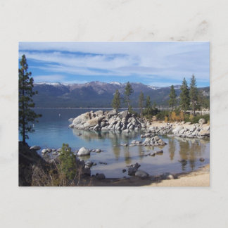 Carte postale du lac Tahoe