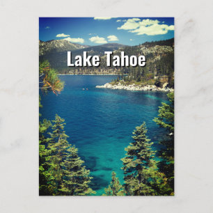 Carte postale du lac Tahoe