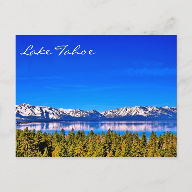 CARTE POSTALE DU LAC TAHOE MAGNIFIQUE (Devant)