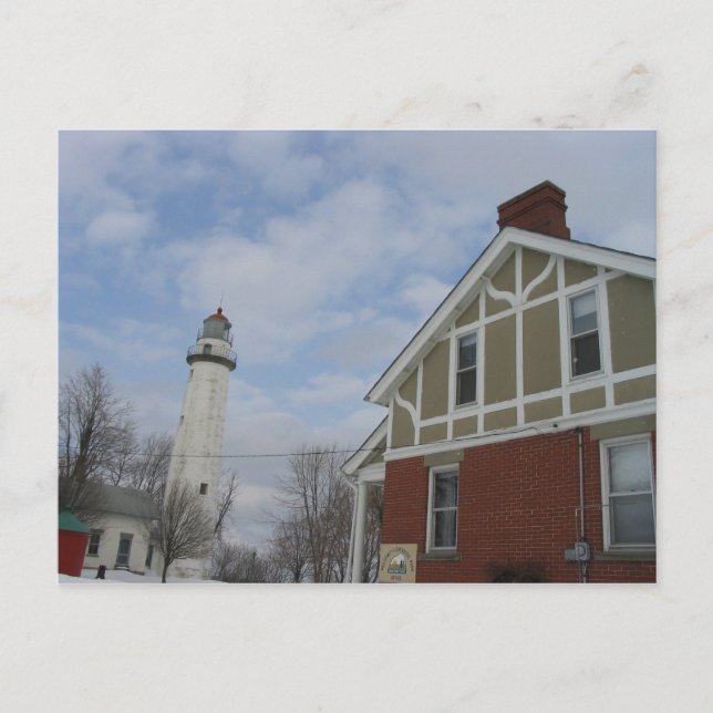 Carte postale du Lake Huron Light House (Devant)