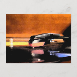 Carte postale du lecteur d'enregistrement