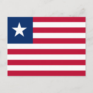Carte postale du Liberia