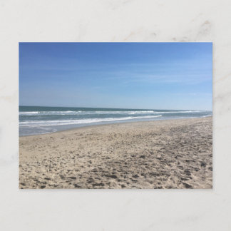 Carte postale du littoral de la plage de Caroline