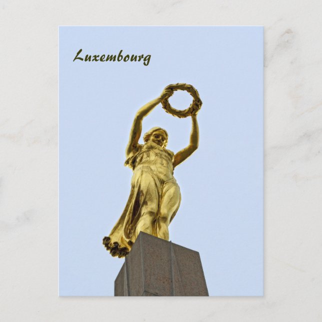Carte postale du Luxembourg (Devant)