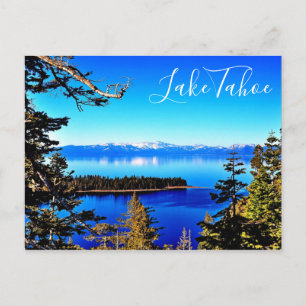 CARTE POSTALE DU MAGNIFIQUE LAC TAHOE