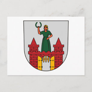 Carte postale du manteau de Magdeburg