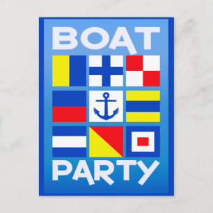 Carte postale du Maritime Boat Party