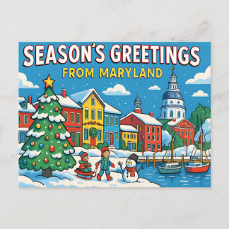 Carte postale du MARYLAND