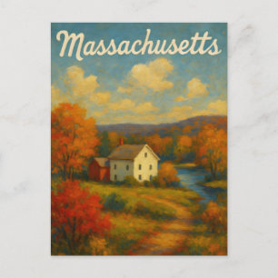 Carte postale du Massachussetts