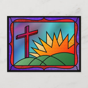 Carte postale du matin de Pâques