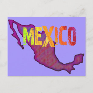 Carte postale du Mexique