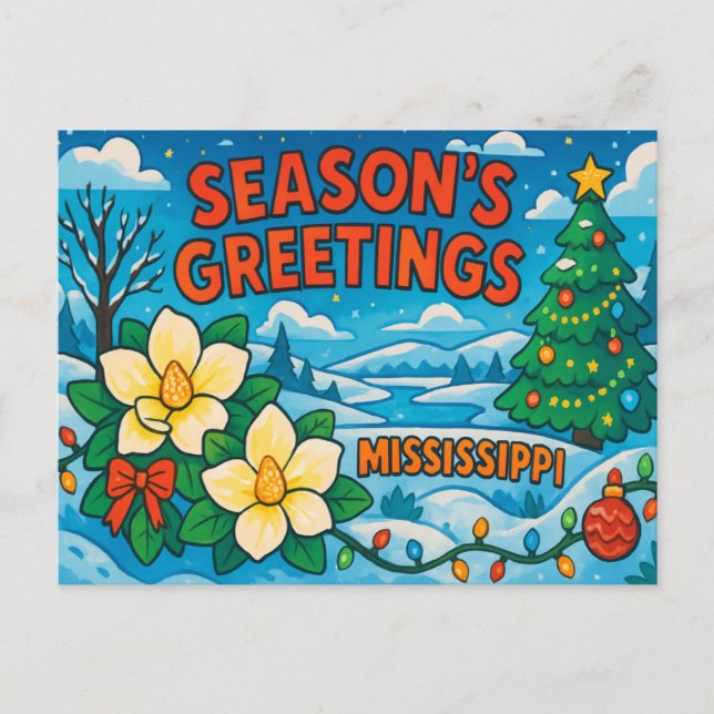 Carte postale du MISSISSIPPI (Devant)